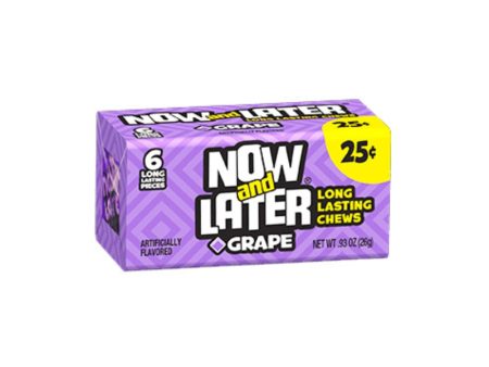 Now & Later Grape 26g Online