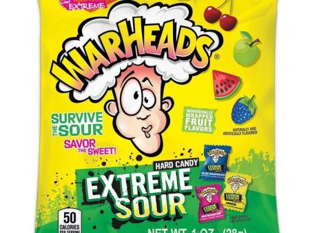 Warheads Extreme Sour Hard Candy 28g Online now