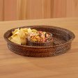 Calaisio Woven Chip & Dip Tray with Glass Bowl Insert Online