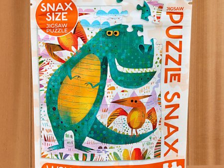 WerkShoppe 48 Piece Jigsaw Puzzle Snax,  T-Rex and Friends  For Discount