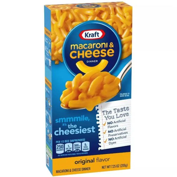 Kraft Macaroni and Cheese 206g on Sale