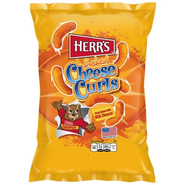 Herr’s Cheese Curls 198g Cheap