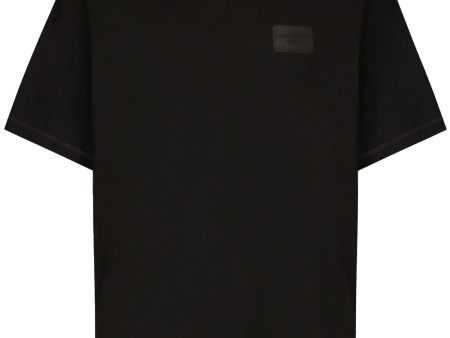 Branded-Tag Cotton T-Shirt Online Sale