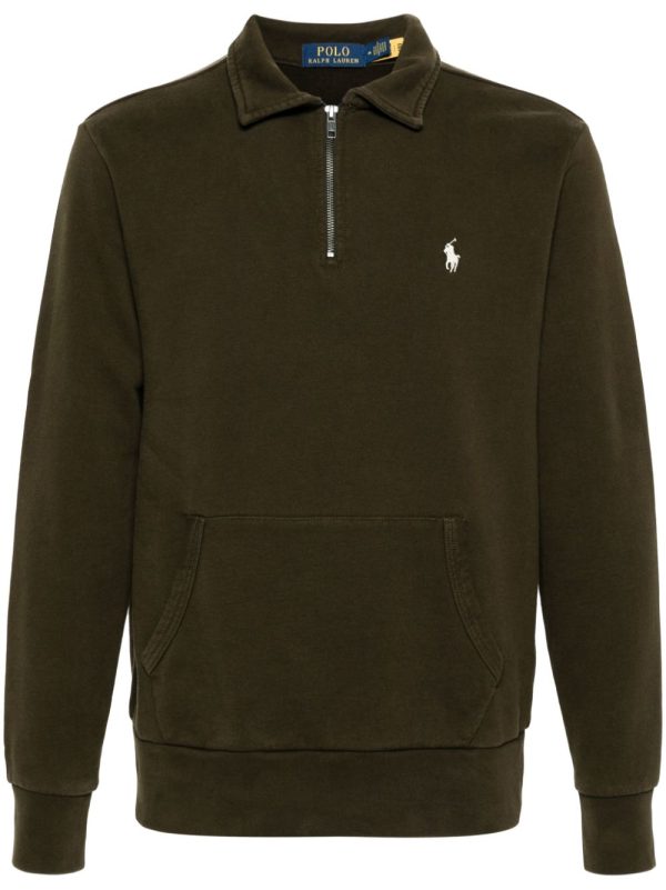 Fleece Zip-Up Sweatshirt For Discount