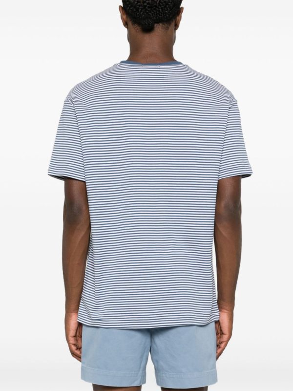 Striped Cotton T-Shirt For Discount