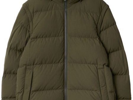 Detachable-Sleeve Puffer Jacket Sale