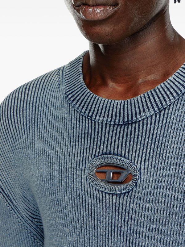 Appliqué-Logo Ribbed Top For Discount