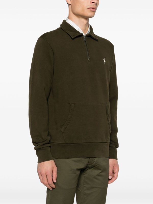 Fleece Zip-Up Sweatshirt For Discount