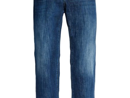 Logo-Plaque Straight-Leg Jeans Online