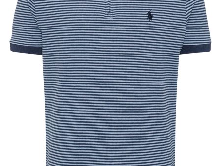 Striped Cotton-Blend Polo Online