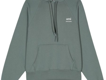 Logo-Print Hoodie Online Hot Sale